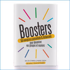 Boosters : 56 energizers présentiels & distanciels pour dynamiser vos groupes et réunions