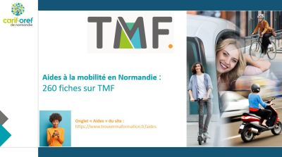 Aides à la mobilité en Normandie : 260 fiches sur TMF